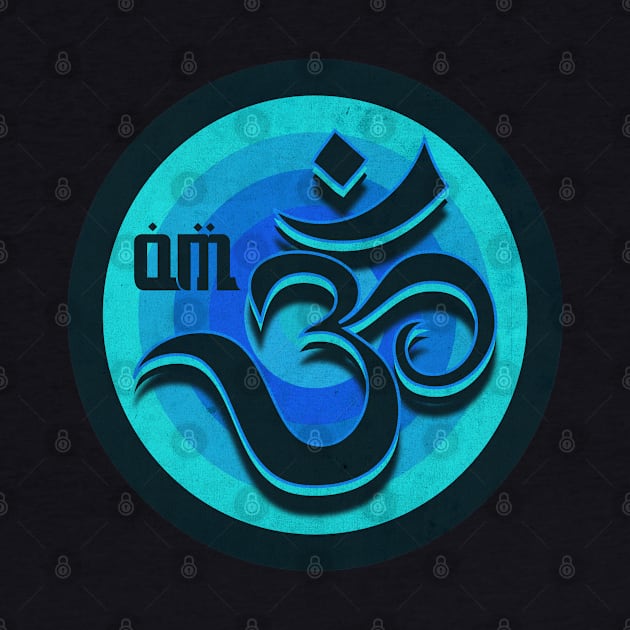 Spiritual Ice Dot Om by CTShirts